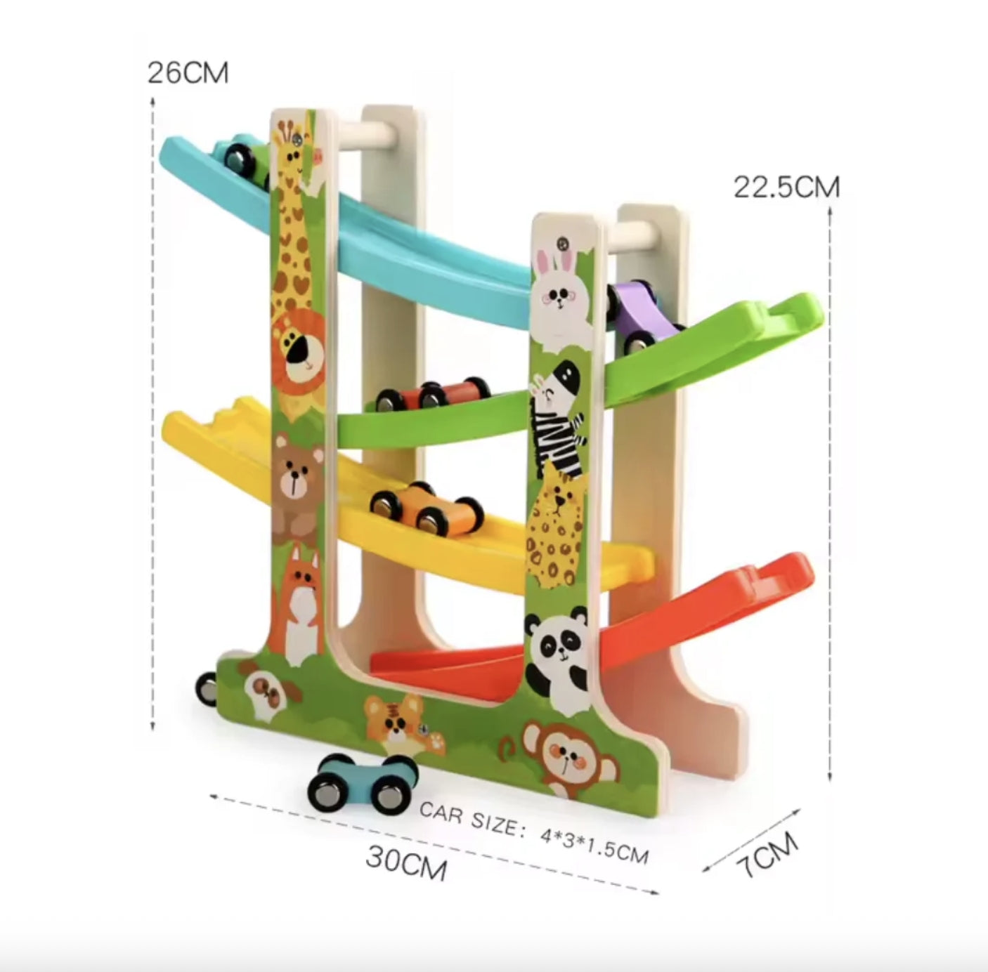 Pista de Auto Deslizador Jungla - imagen 3
