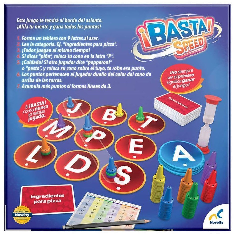 Novelty - Basta Speed en Español - imagen 4