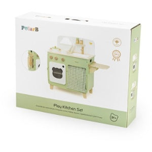 Cocina Infantil Verde – Play Kitchen de Juego Imaginativo